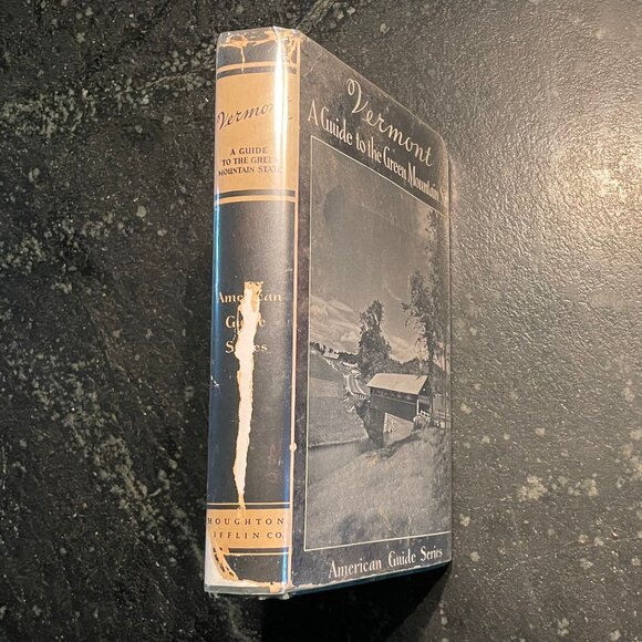 Rare "Vermont: A Guide to the Green Mountain State," 1937 First Ed. Hardcover - Picture 4 of 17